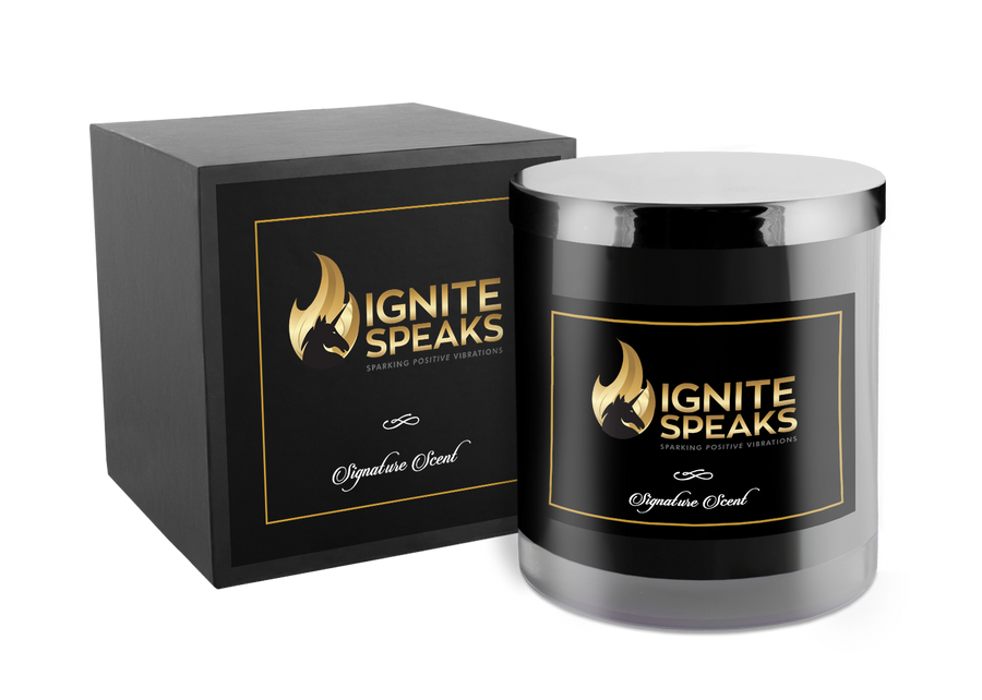 Ignite Speaks Signature Blend Candle