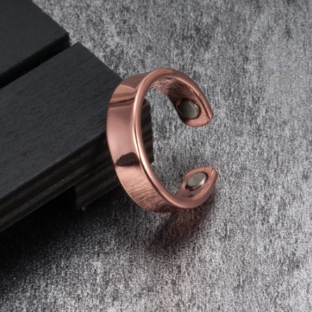 Pure Copper High Polished Magnetic Ring
