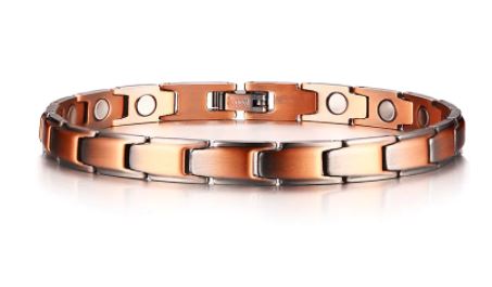 Single Row Unisex Copper Bracelet